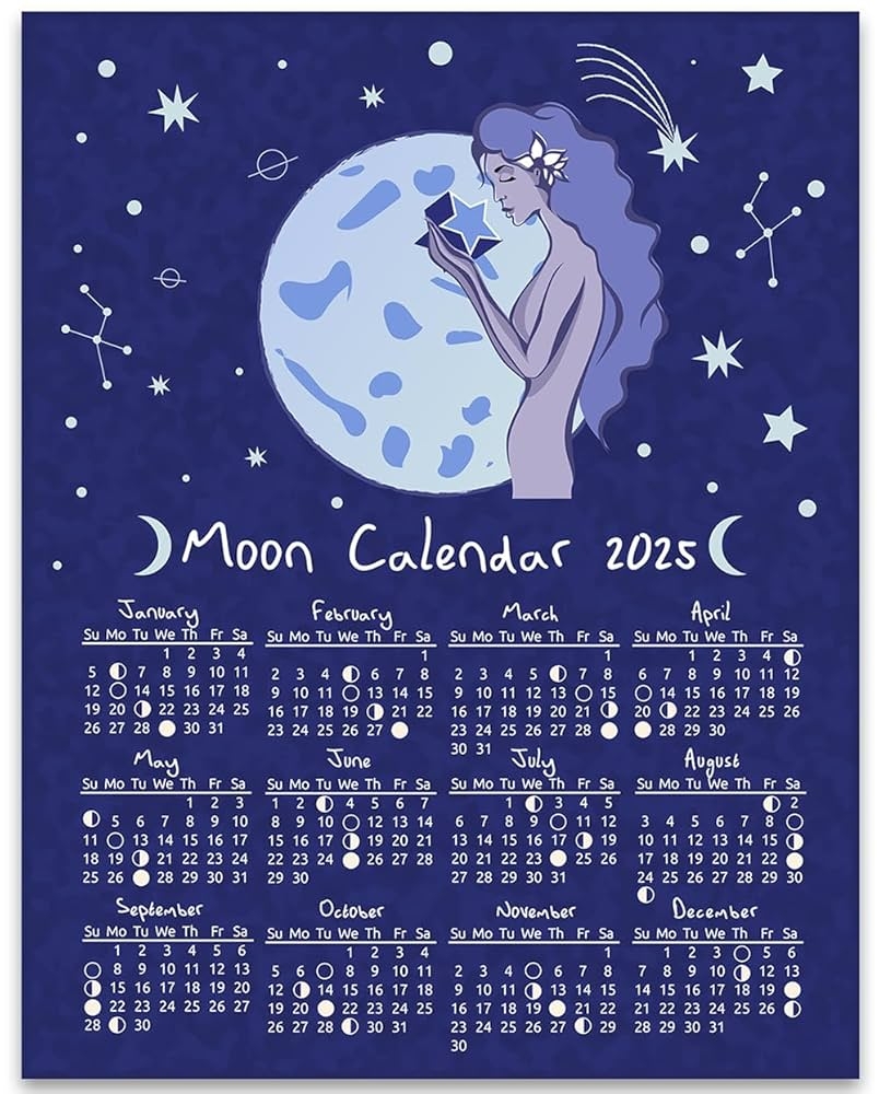 November 2025 Moon Phases Calendar
