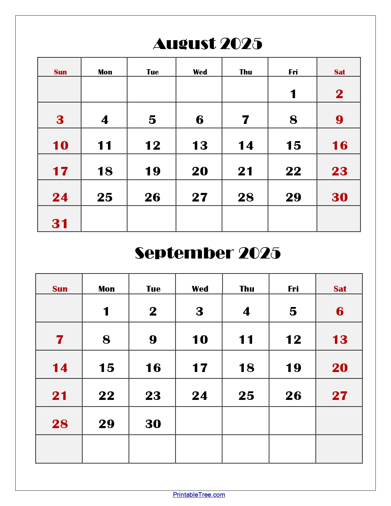 Aug Sep Oct 2025 Calendar