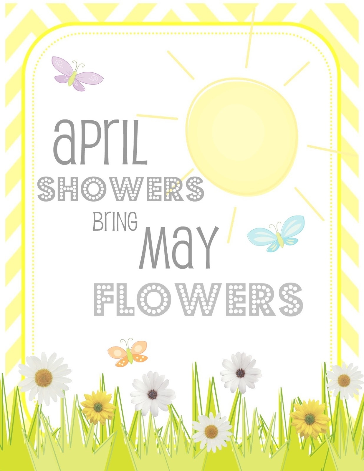 Creative Juice FREE PRINTABLES April Showers Bring May Flowers And Printables 