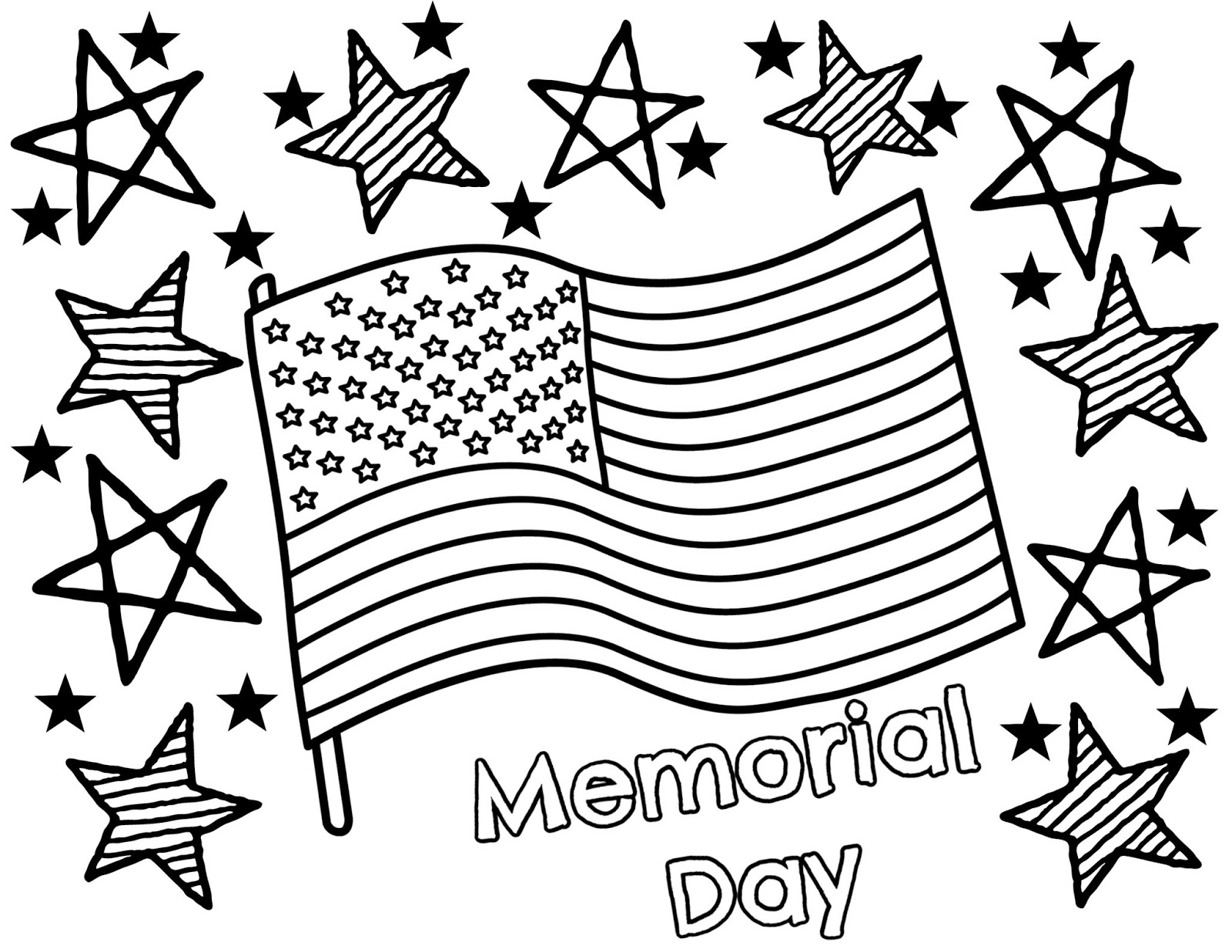 Free Printable May Day Coloring Pages