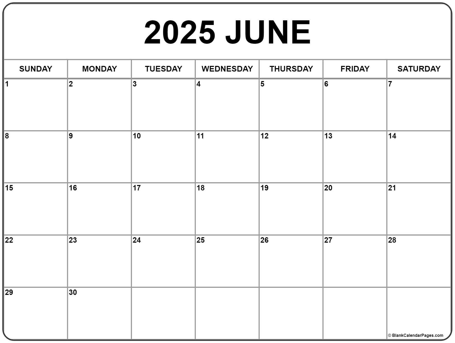 June 2022 Calendar Free Printable Calendars
