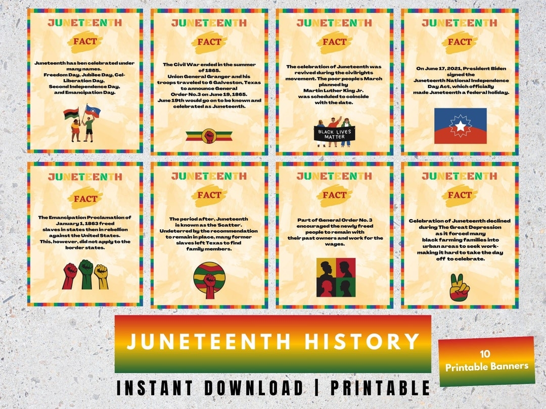 Juneteenth Printable