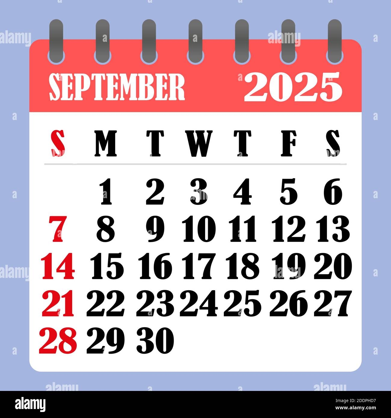 Calendar For September 2025