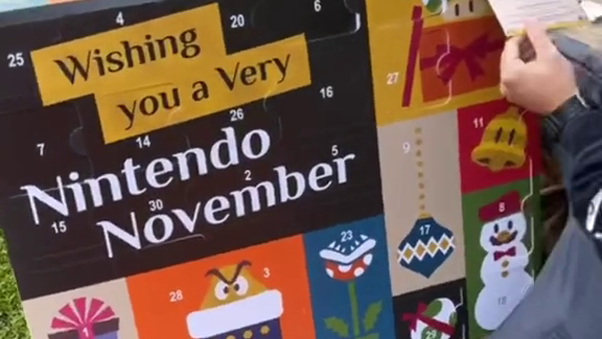 Nintendo November Advent Calendar Being Sent To Influencers 
