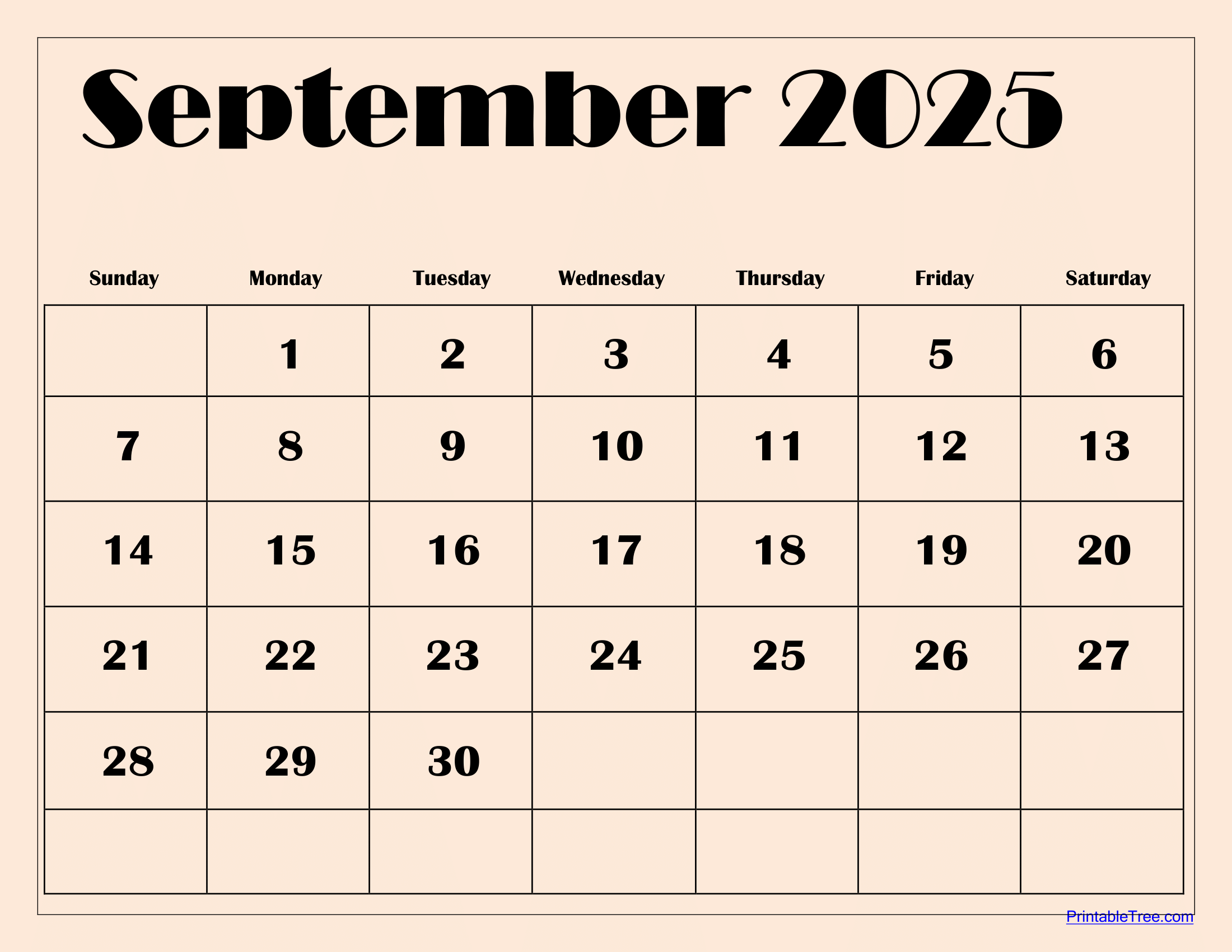 August And September 2025 Calendar