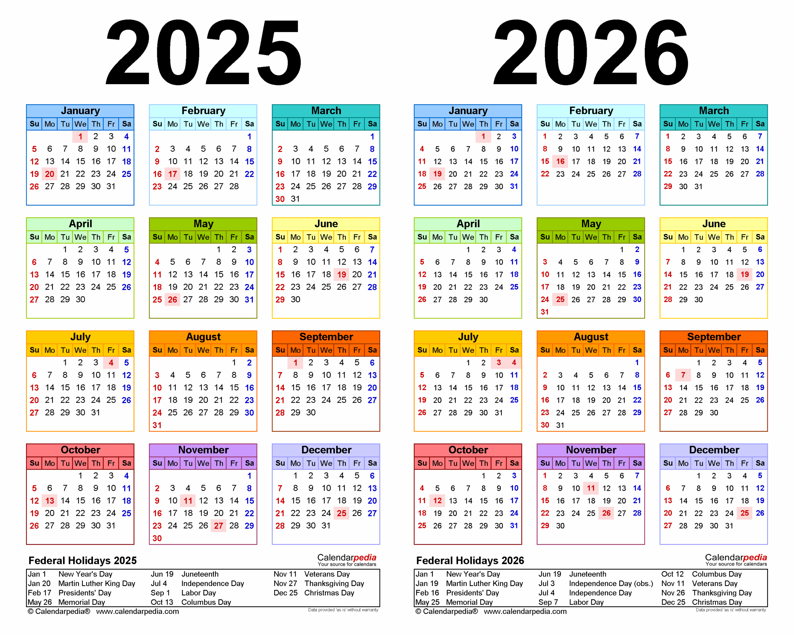 August 2025 To July 2026 Calendar