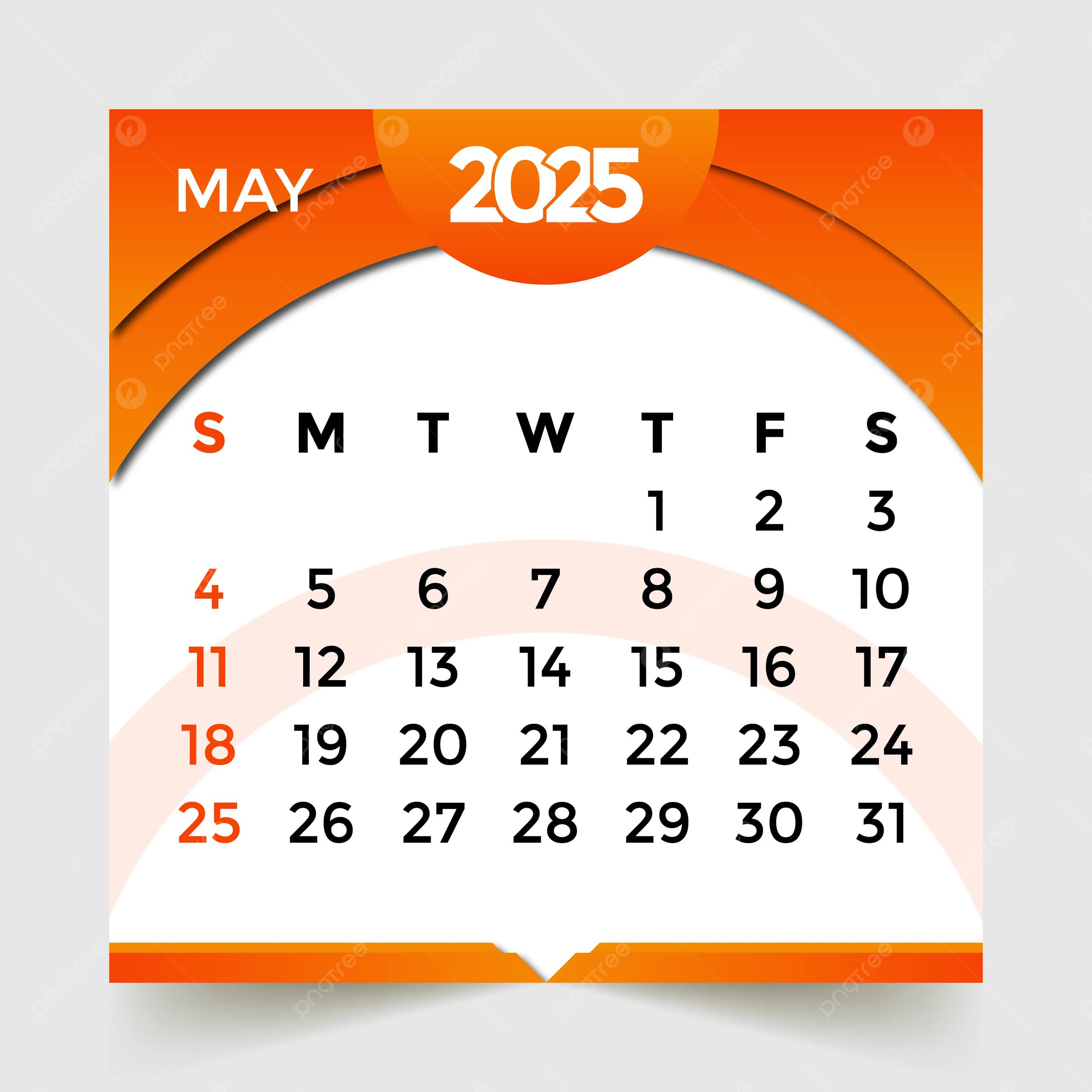 May 26 2025 Calendar