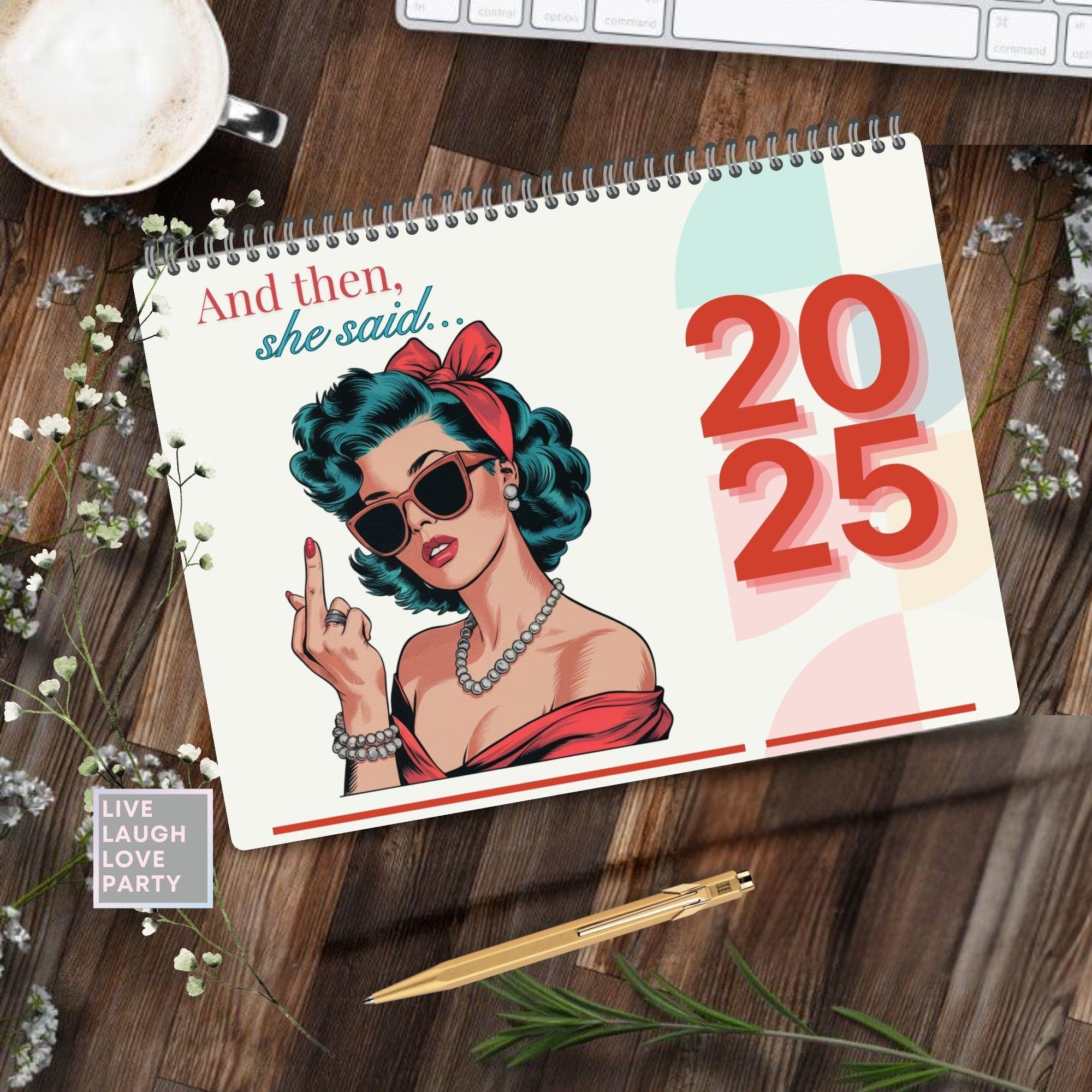 2025 Pin Up Calendars Etsy