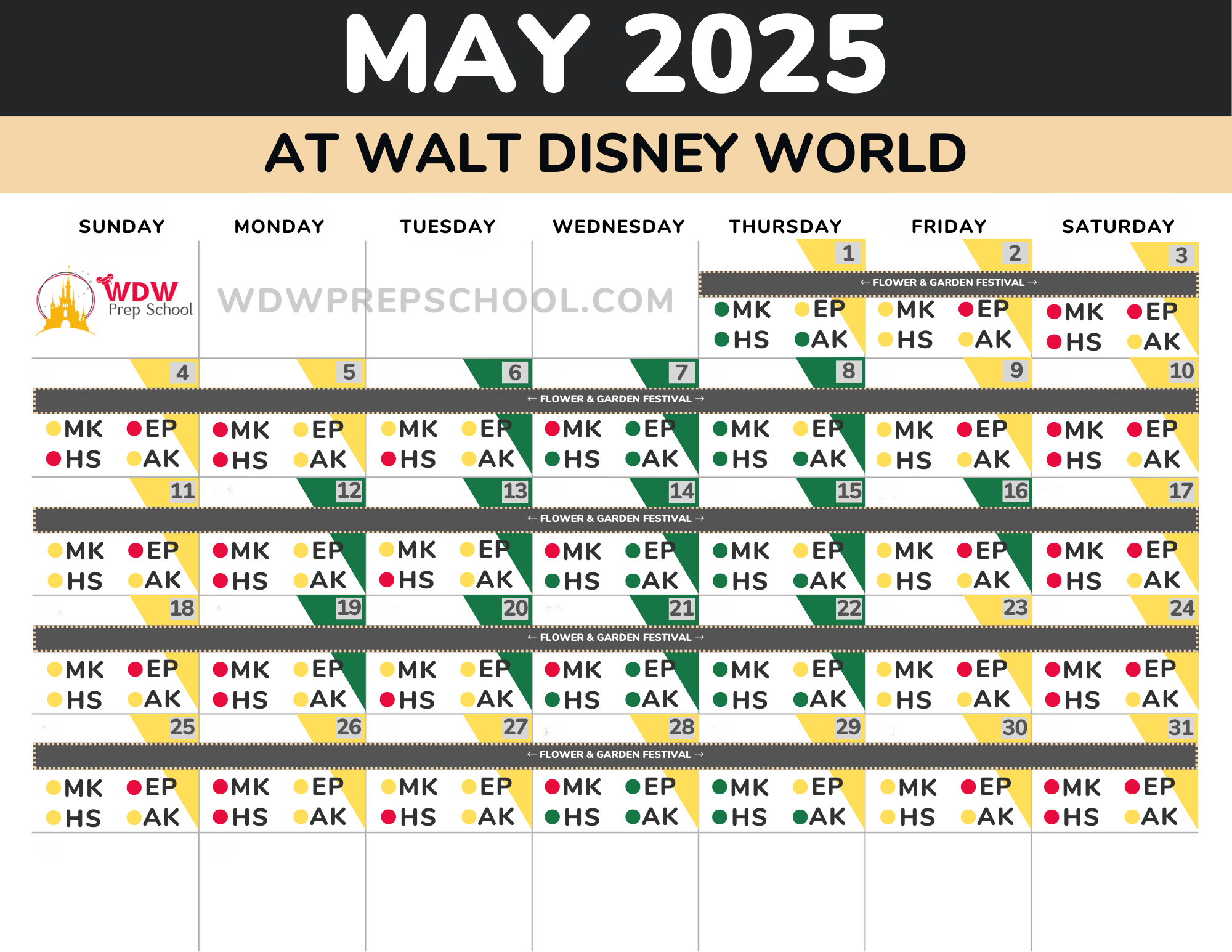 Disney World November 2025 Crowd Calendar