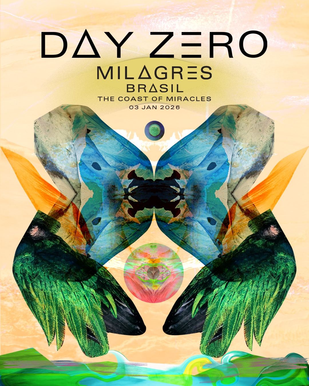 Day Zero Milagres 3rd January 2026 Save The Date