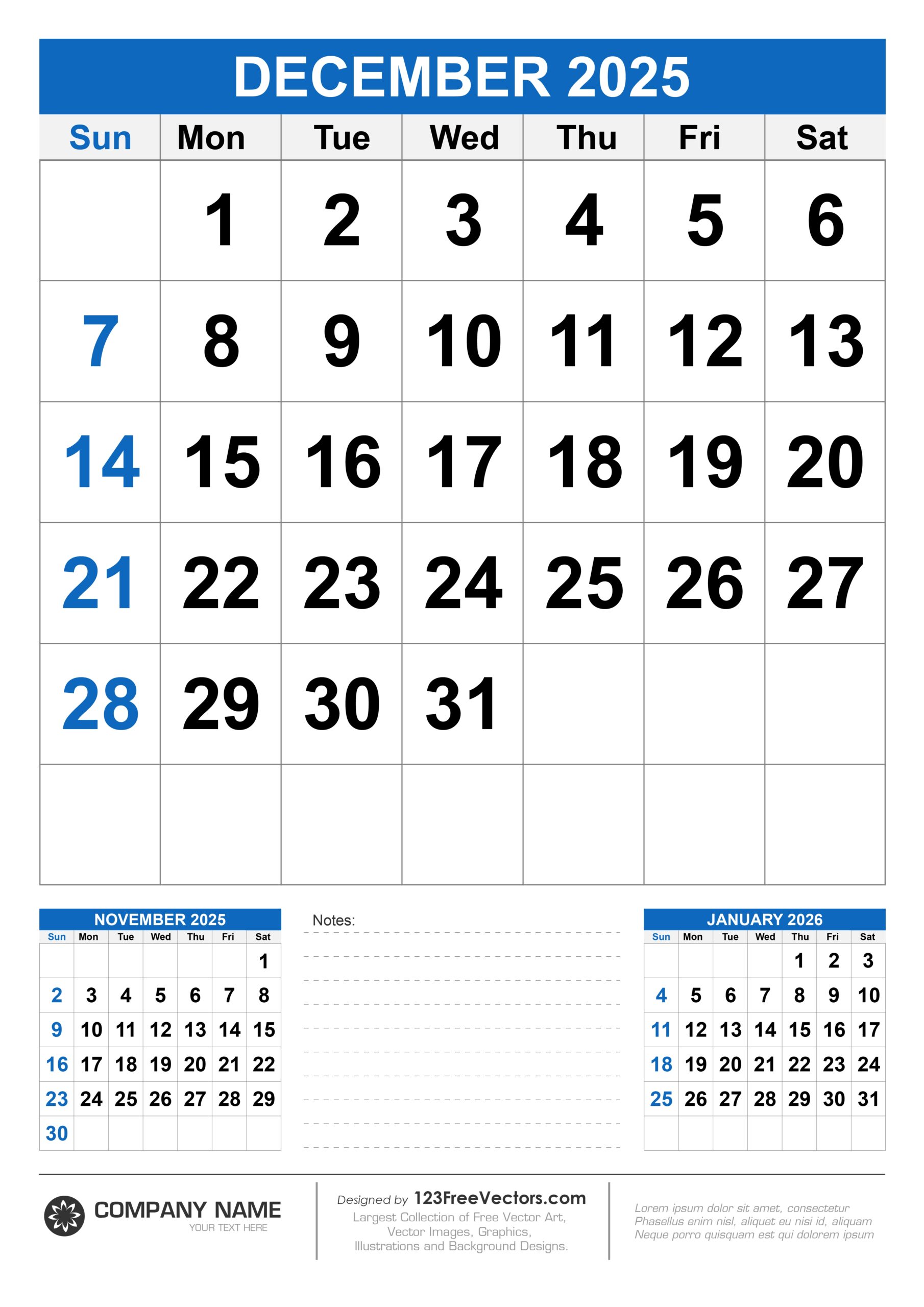 December 11 2025 Calendar