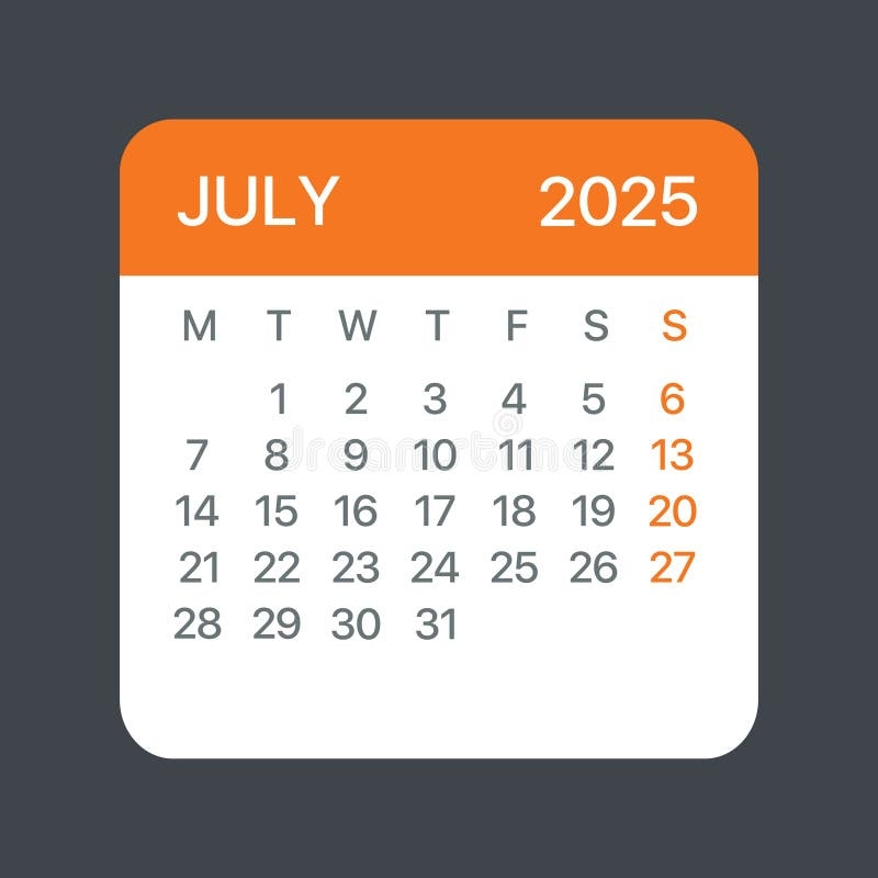 July 31 2025 Calendar