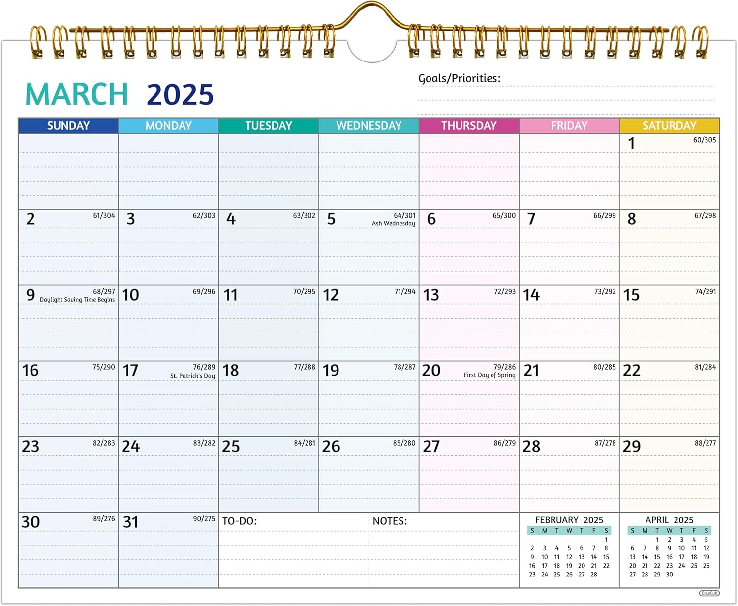 Mar 2025 Calendar