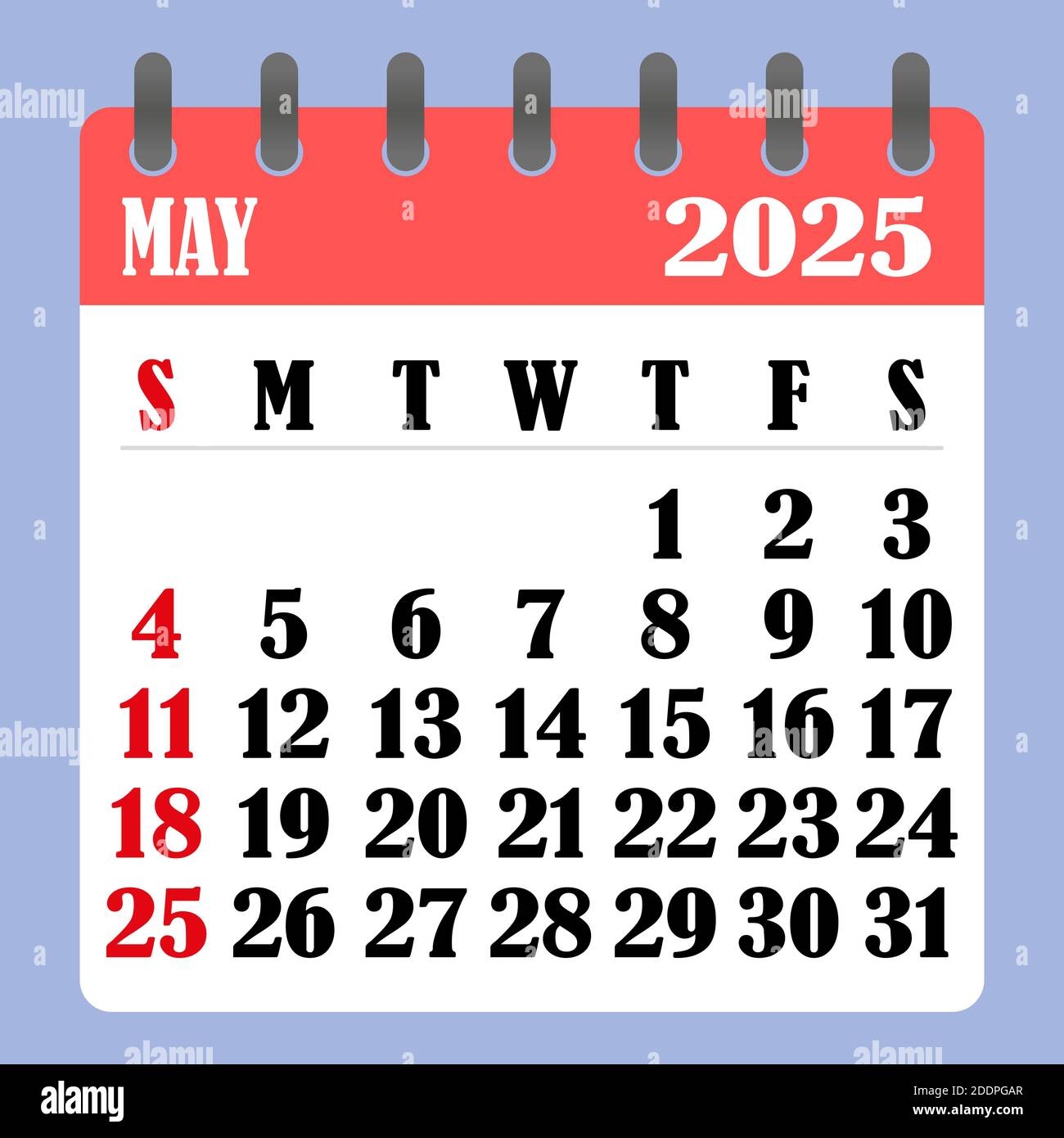 Month Of May Calendar 2025