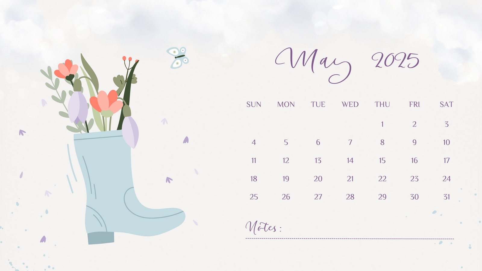 Page 2 Free To Edit And Print May 2025 Calendar Templates Canva