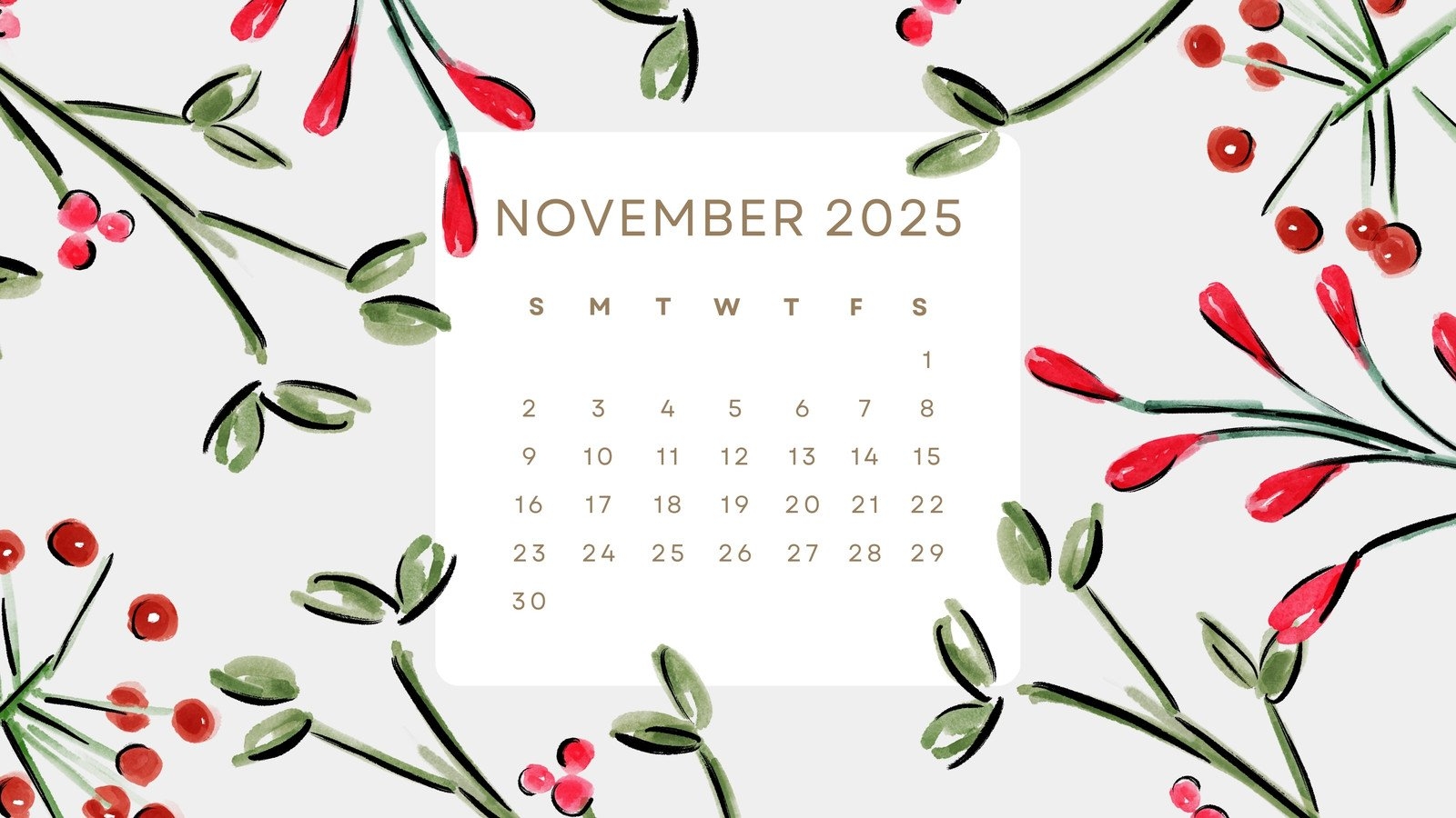 Page 3 Free And Customizable November Templates